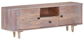 Móvel de TV 118x30x40 cm madeira de acácia maciça