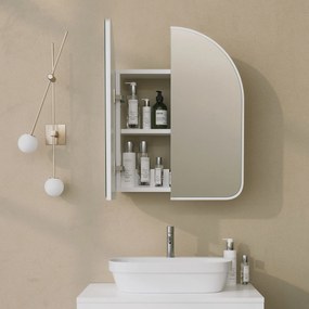 Armário de Casa de Banho Hope – Branco – 12x45x50 cm