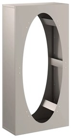 Rack de lenha 50x23x100 cm aço resistente às intempéries