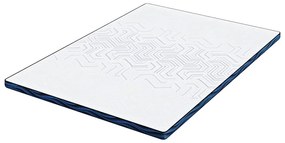 Protetores de Colchão Branco e Azul 140 x 190 cm