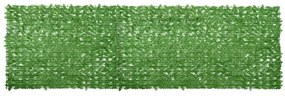 Tela de varanda com folhas verdes 600x150 cm