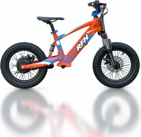 Bicicleta elétrica infantil 350W 16" Roan RXF Evo-S Laranja