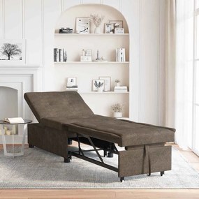 vidaXL Sofá-Cama Verde Exército 194 x 67 x 82 cm Tecido Huahua