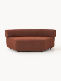Módulo de canto redondo em bouclé Anton