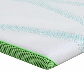 Protetores de Colchão Outros Branco e Verde 200 x 200 cm