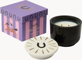 Vela perfumada em vidro Horseshoe (tabaco, pinho)