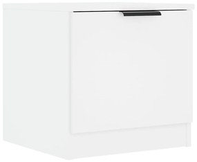 Mesas de cabeceira 2 pcs 40x39x40 cm branco