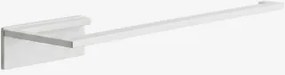 Toalheiro Adesivo De Parede Com Barra 30 Cm Para Casa De Banho Em Aço Inoxidável Jalter Branco - Sklum
