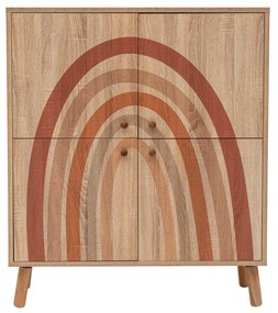 Conjunto de Mobiliário de Entrada Multilux – Sonomo Stone – Sapateira:
