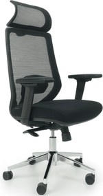 Cadeira de Escritório Executiva Riga Preta
