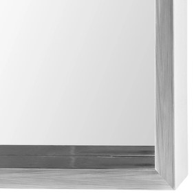 Espelho de parede cinzento claro 50 x 140 cm OIRON Beliani