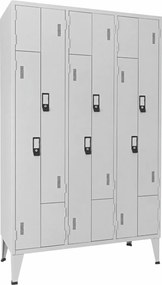 Cacifos Metálicos Triplo 6 Cacifos em L 1900x1150x500mm Standard