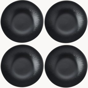 Pratos de massa Jardin Midnight, conjunto de 4