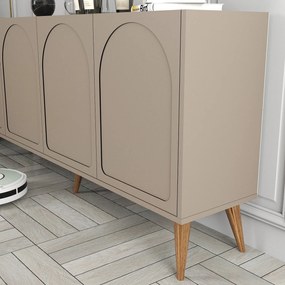Console Lyon – Atlas Walnut – 180x81x35 cm
