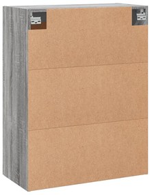 Móveis de parede 2 pcs derivados de madeira cinzento sonoma