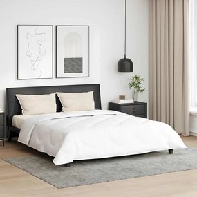 vidaXL Edredão com travesseiro 3 pcs Branco 240 x 260 cm Microfibra