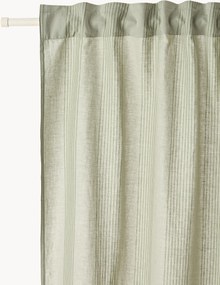 Cortinas multi-banda com filtro de luz Dewi, conjunto de 2, L 140 cm