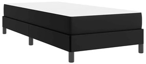 Cama Outros Preto 100 x 200 cm Couro sintético