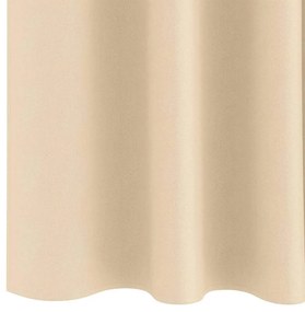 Cortinas com cortinas 2 pcs Creme 140 x 140 cm Poliéster