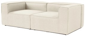 Sofá 2 Lugares Fora – Ecru – 214 cm x 66 cm x 105 cm