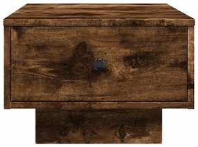 Mesa de centro 60x45x31 cm derivados de madeira carvalho fumado