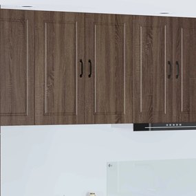vidaXL Armário de Cozinha com porta Carvalho Marrom 80 x 31 x 80 cm