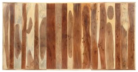 Mesa de jantar 200x100x75 cm madeira maciça c/ acabamento a mel