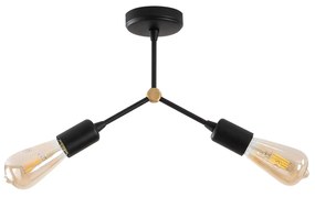 Candeeiro Chandelier Sparrow – Preto – 34 x 10 cm