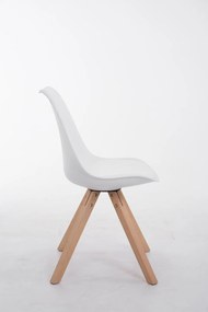 Cadeira para cozinha e sala de jantar Toulouse 47,5 x 83 x 55,5 cm Branco