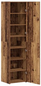 vidaXL Buffê 2 pcs Madeira antiga 45 x 42,5 x 185 cm