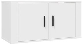 Móveis de TV de parede 3 pcs 80x34,5x40 cm branco