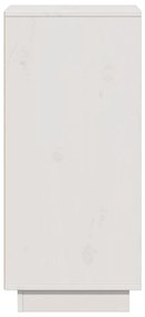 Aparadores 2 pcs 31,5x34x75 cm madeira de pinho maciça branco
