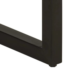 Mesa de jantar 110x50x76 cm madeira de mangueira maciça