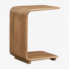 Mesa Lateral De Madeira Tinsley 35x40 Cm Madeira De Manga - Sklum