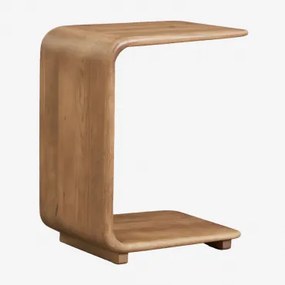 Mesa Lateral De Madeira Tinsley 40x35 Cm Madeira De Manga - Sklum