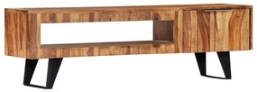 Móvel de TV 140x30x40 cm madeira de acácia maciça