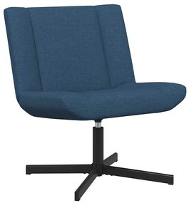 Cadeira de Descanso Azul Tecido Médio Ergonómica
