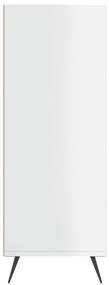 Estante 69,5x32,5x90 cm derivados de madeira branco brilhante