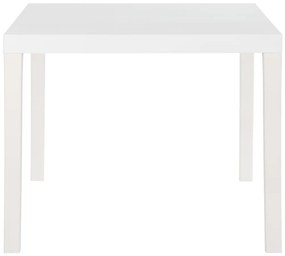 Mesa de jardim 150x90x72 cm PP branco