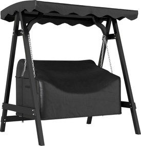 Outsunny Capa para balanço de jardim 2 lugares, capa impermeável, à prova de vento e resistente aos UV, tecido Oxford 420D | Aosom Portugal