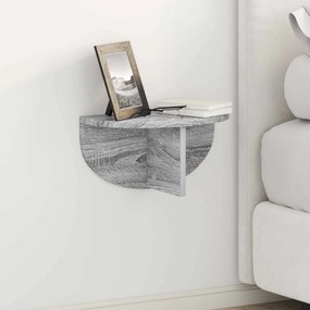 vidaXL Prateleira de Parede Cinza Sonoma 38 x 19 x 19 cm