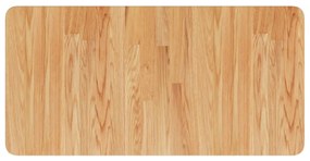 Bancada p/ WC 80x40x2,5 cm madeira tratada castanho-claro