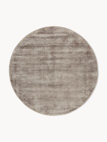 Tapete redondo em viscose artesanal Jane