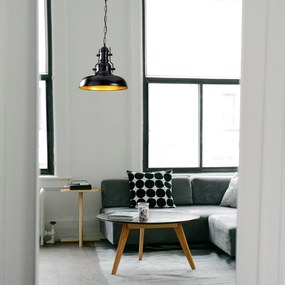 Chandelier Berceste – Preto – 32 x 32 cm