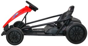 Kart elétrico para Crianças 12V FX1 Função Drift Master Vermelho