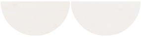 Mesa de centro 2 pcs Branco 79 x 39.5 x 40 cm