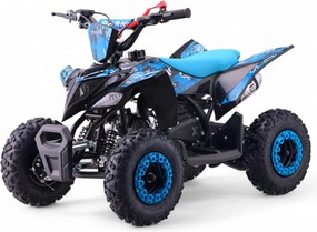 MINI MOTO 4 GASOLINA PARA CRIANÇAS 49cc Roan Ratte R6 4.5cv AZUL