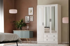 Roupeiro Lavinia – Branco – 105 x 182 x 50 cm