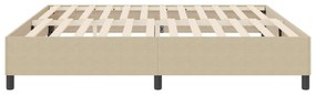 Cama Box Spring vidaXL Verde Claro Cinza 200x200 cm Tecido de Cotelê