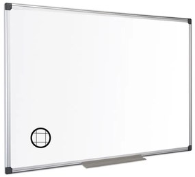 Bi-Office – Quadro Branco Quadriculado 120x200cm Maya (Moldura em Alumínio)